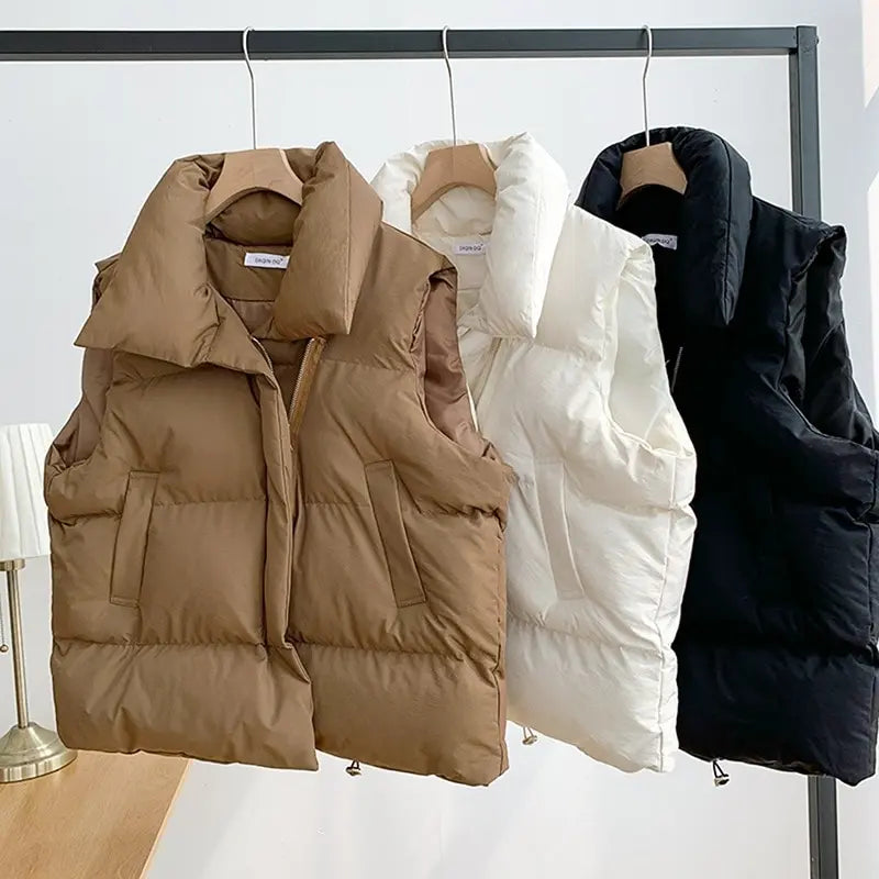 Autumn Winter Y2K Vest Women 